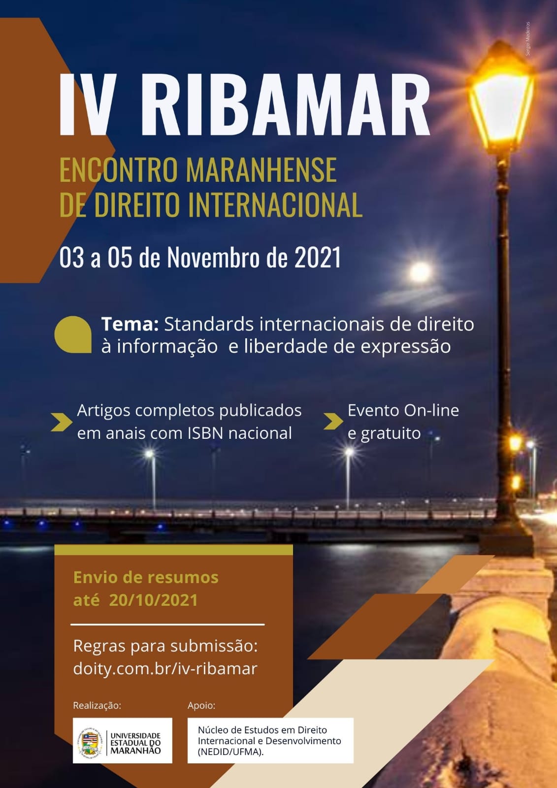 IV RIBAMAR - Encontro Maranhense de Direito Internacional começa nesta quarta-feira, 3.jpeg