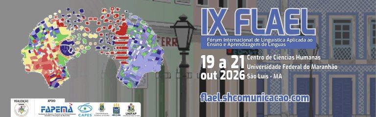 IX Fórum Internacional de Linguística Aplicada ao Ensino e Aprendizagem de Línguas (FLAEL) será realizado na UFMA entre os dias 19 e 21 de outubro