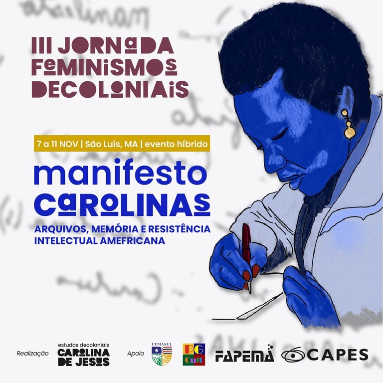 Jornada sobre feminismos decoloniais ocorrerá entre os dias 7 e 11 de novembro, de forma híbrida.jpeg