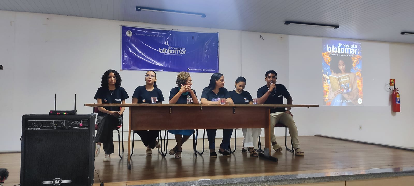 Lançamento da nova edição da Revista Bibliomar reúne comunidade acadêmica na UFMA
