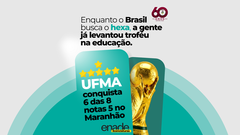Licenciaturas da UFMA concentram notas máximas no Maranhão na avaliação do Enade 2025