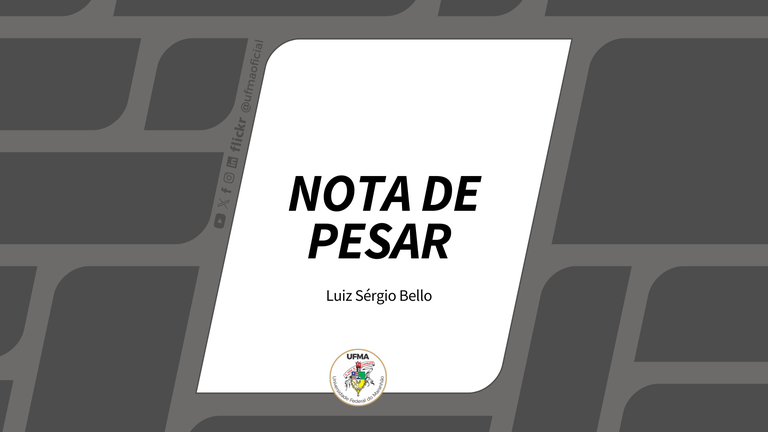NOTA DE PESAR - Luiz Sérgio Bello