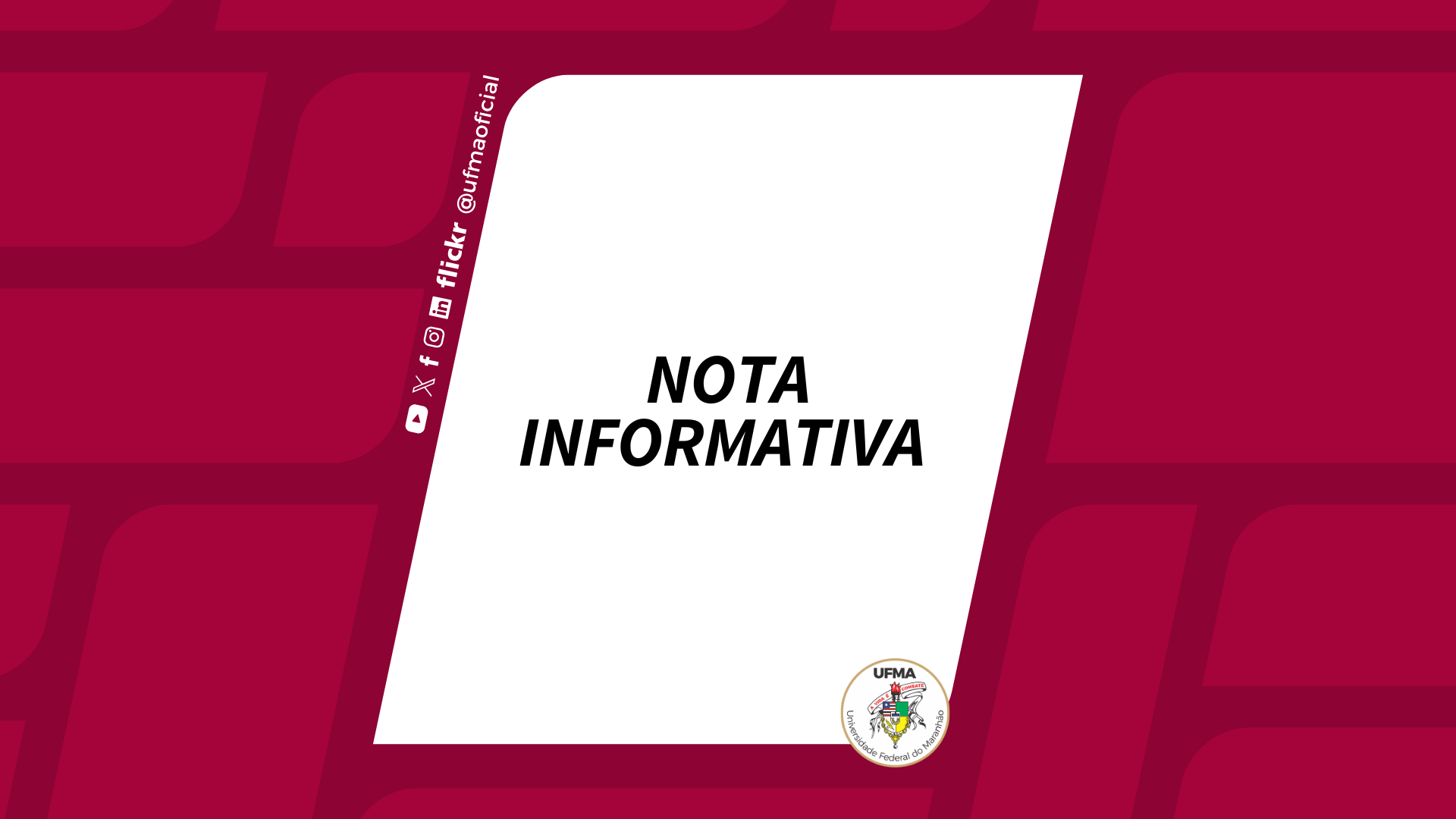 Nota Informativa - Ajustes no Cronograma e Importância do CENSO 2026 UFMA