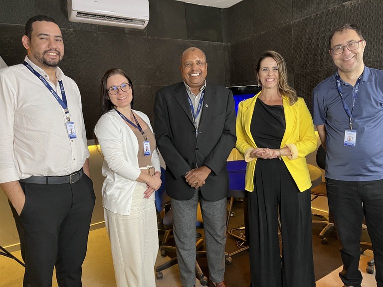 Novo diretor-presidente da Fundação Sousândrade visita a Rádio Universidade FM