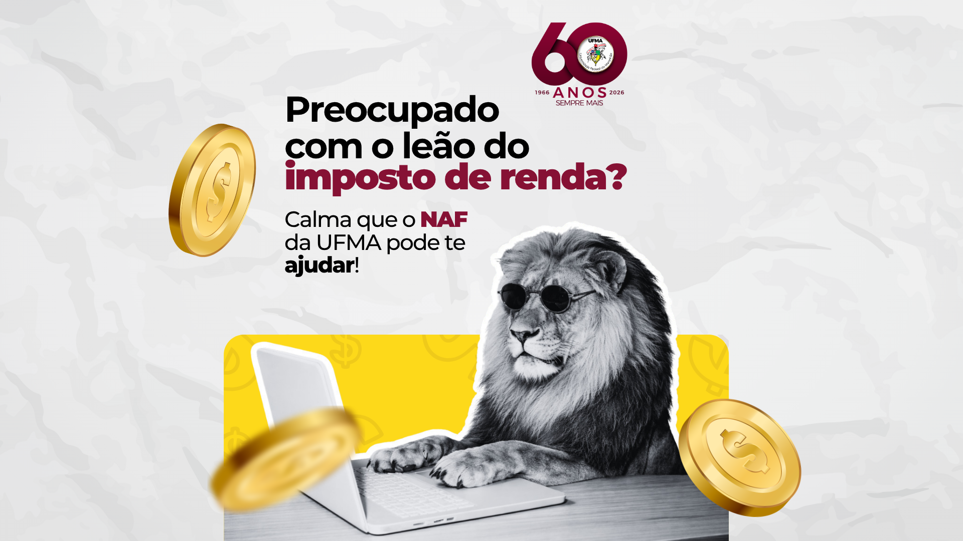 Núcleo de Apoio Contábil e Fiscal da UFMA promove atendimento gratuito para declaração de imposto de renda 2026