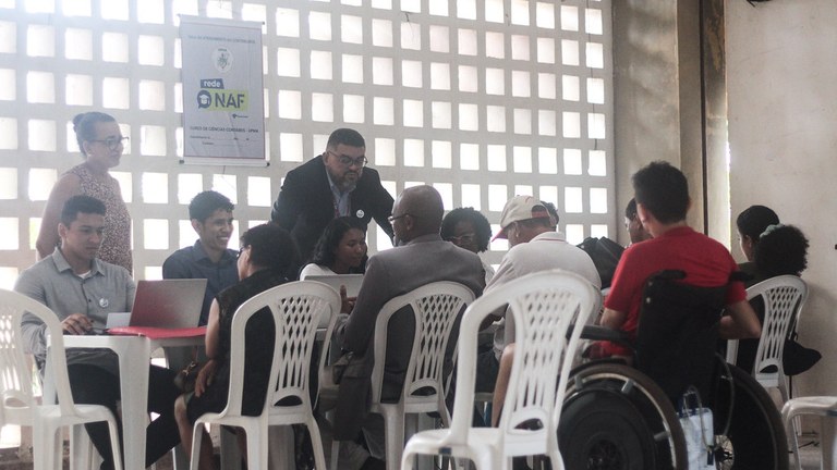 Núcleo de Apoio Contábil e Fiscal (NAF) da UFMA promove atendimento gratuito para declaração de imposto de renda no Rio Anil Shopping