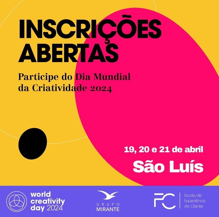 Núcleo de Empreendedorismo da UFMA será um dos anfitriões do World Creativity Day