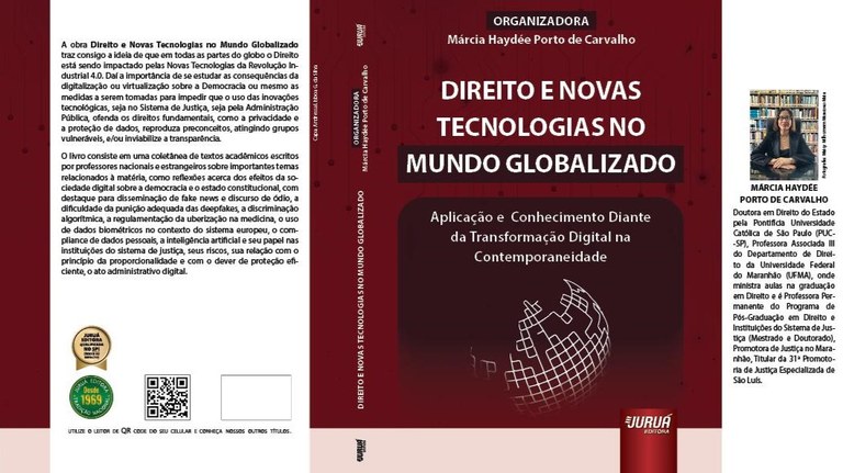 Obra organizada por docente da UFMA discute os desafios do Direito na era digital