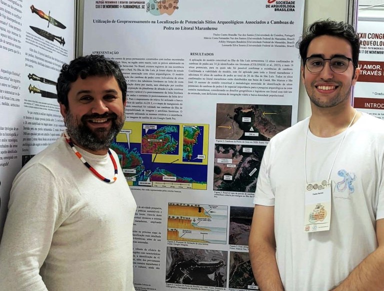 Orientado por docentes da UFMA, pôster científico é premiado no XXII Congresso da Sociedade Brasileira de Arqueologia