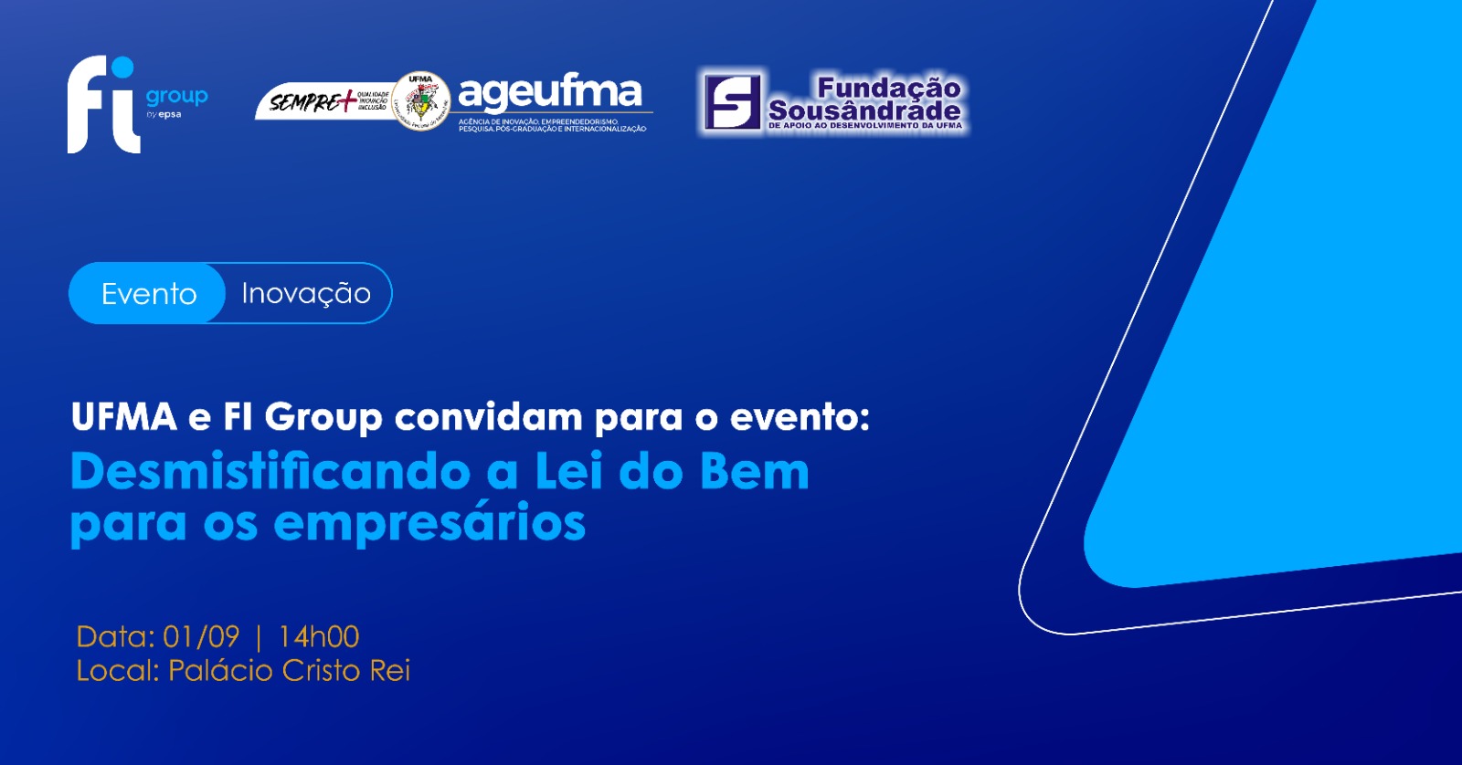 Parceria entre UFMA e FI Group destaca oportunidades da Lei do Bem para empresas