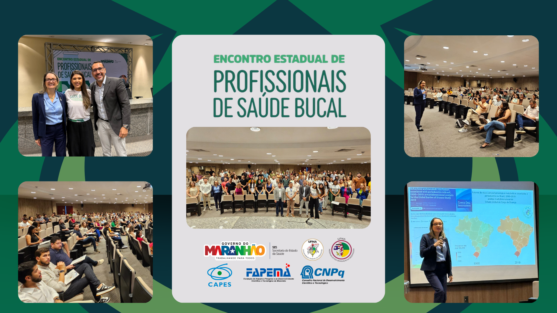 Pesquisadores da UFMA debatem políticas públicas de saúde bucal em evento estadual promovido pela Secretaria de Estado da Saúde