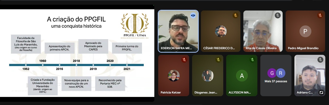 PPGFIL da UFMA realizou curso preparatório para mestrado em Filosofia
