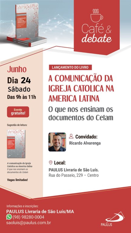 Professor do curso de Jornalismo da UFMA lançará primeiro livro autoral sobre comunicação e religião