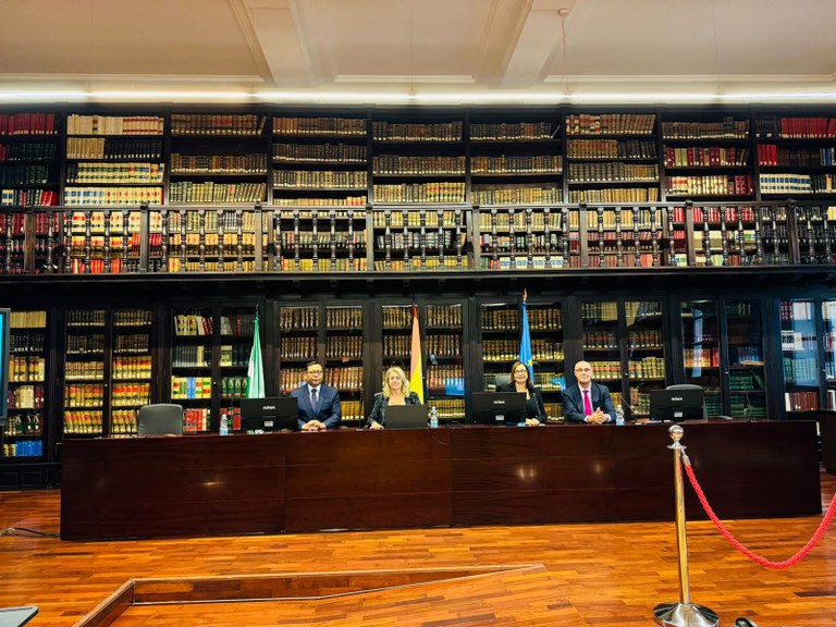 Professores do Programa de Pós-Graduação em Direito da UFMA participam de seminário na Universidade de Granada na Espanha