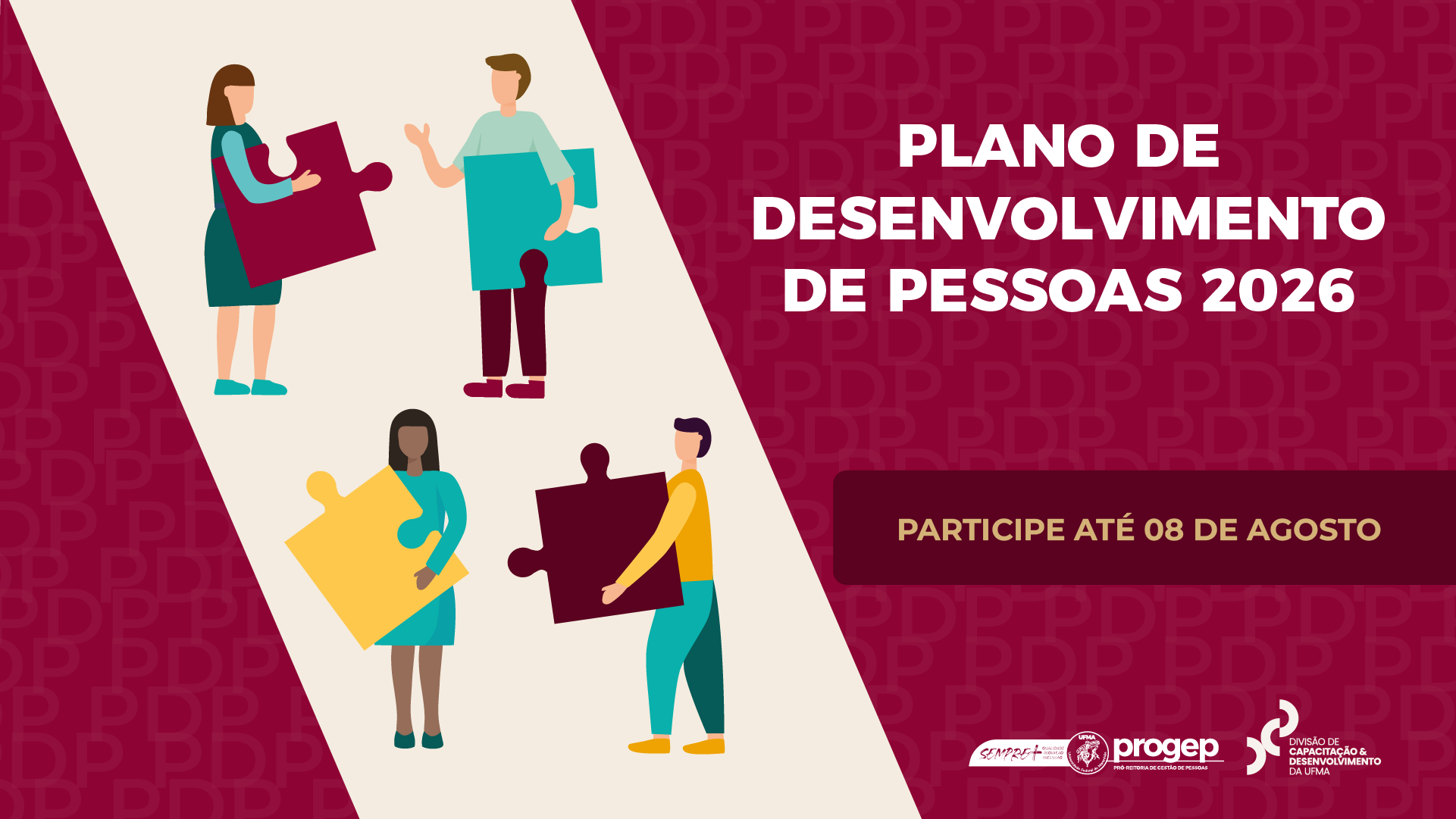 PROGEP inicia levantamento de necessidades das unidades administrativas da UFMA para a elaboração do Plano de Desenvolvimento de Pessoas 2026