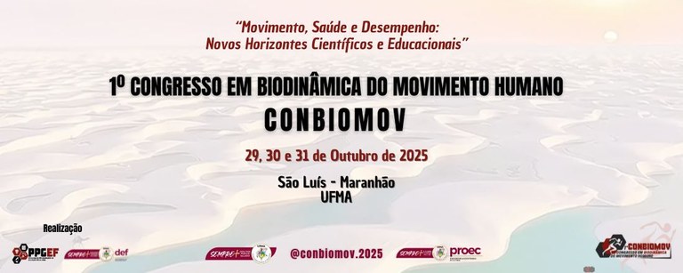 Programa de Pós-Graduação em Educação Física promove o 1º Congresso em Biodinâmica do Movimento Humano