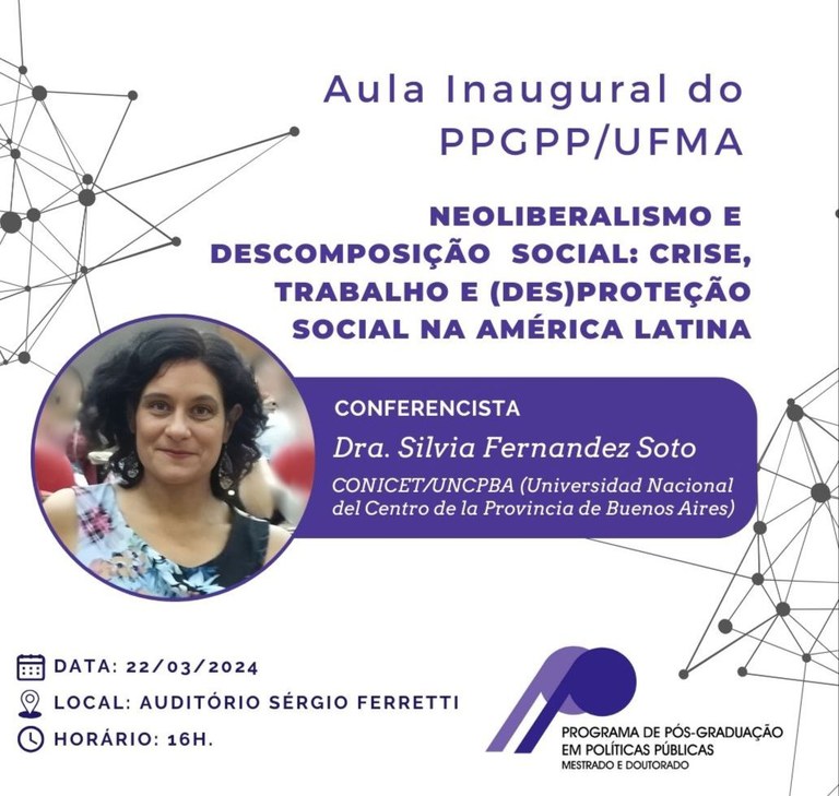 Programa de Pós-Graduação em Políticas Públicas promoverá aula inaugural no dia 22 de março