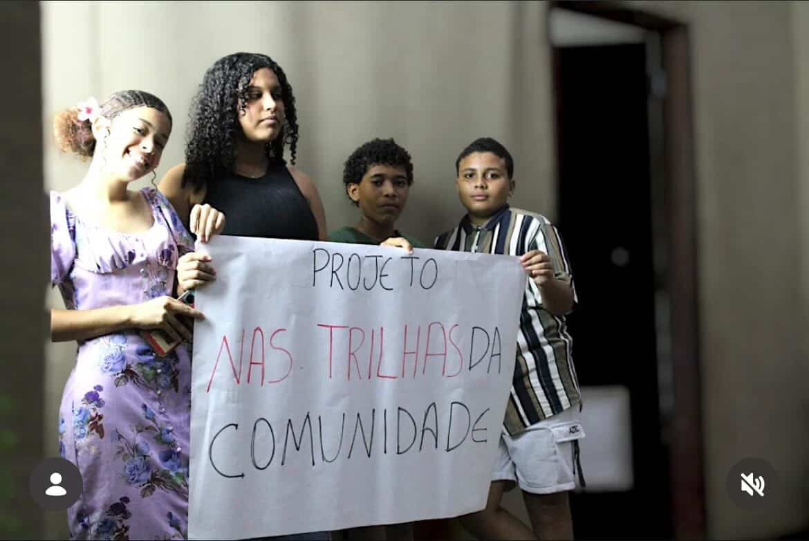 Projeto "Nas Trilhas da Comunidade" do curso de Teatro da UFMA leva arte ao bairro Gapara, em São Luís