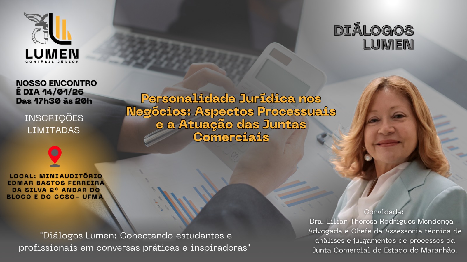 Regularização de empresas é tema de evento no curso de Ciências Contábeis da UFMA