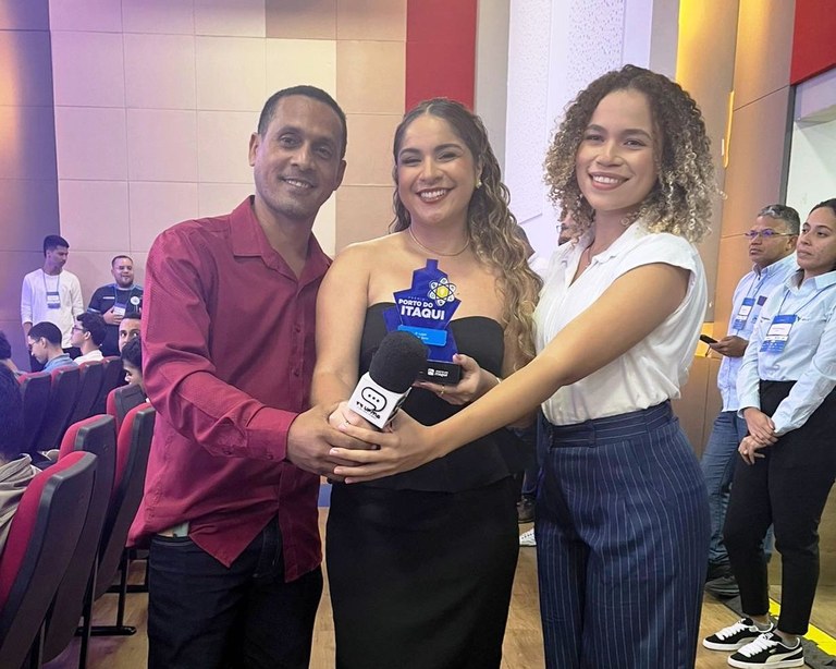 Reportagem da TV UFMA sobre mulheres em cargos estratégicos vence o Prêmio Porto do Itaqui