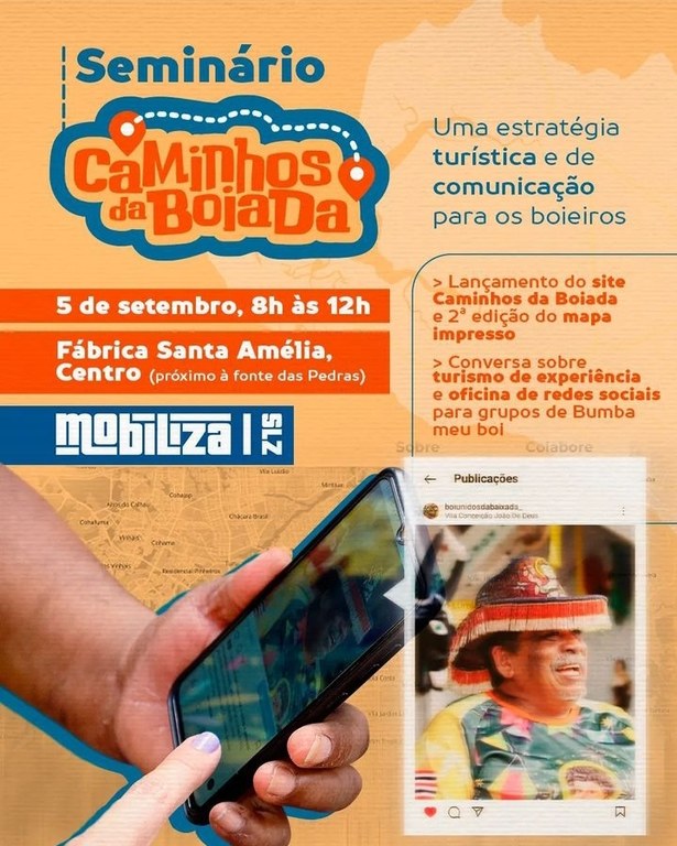 Seminário Caminhos da Boiada ocorre nesta terça-feira, 5, na Fábrica Santa Amélia