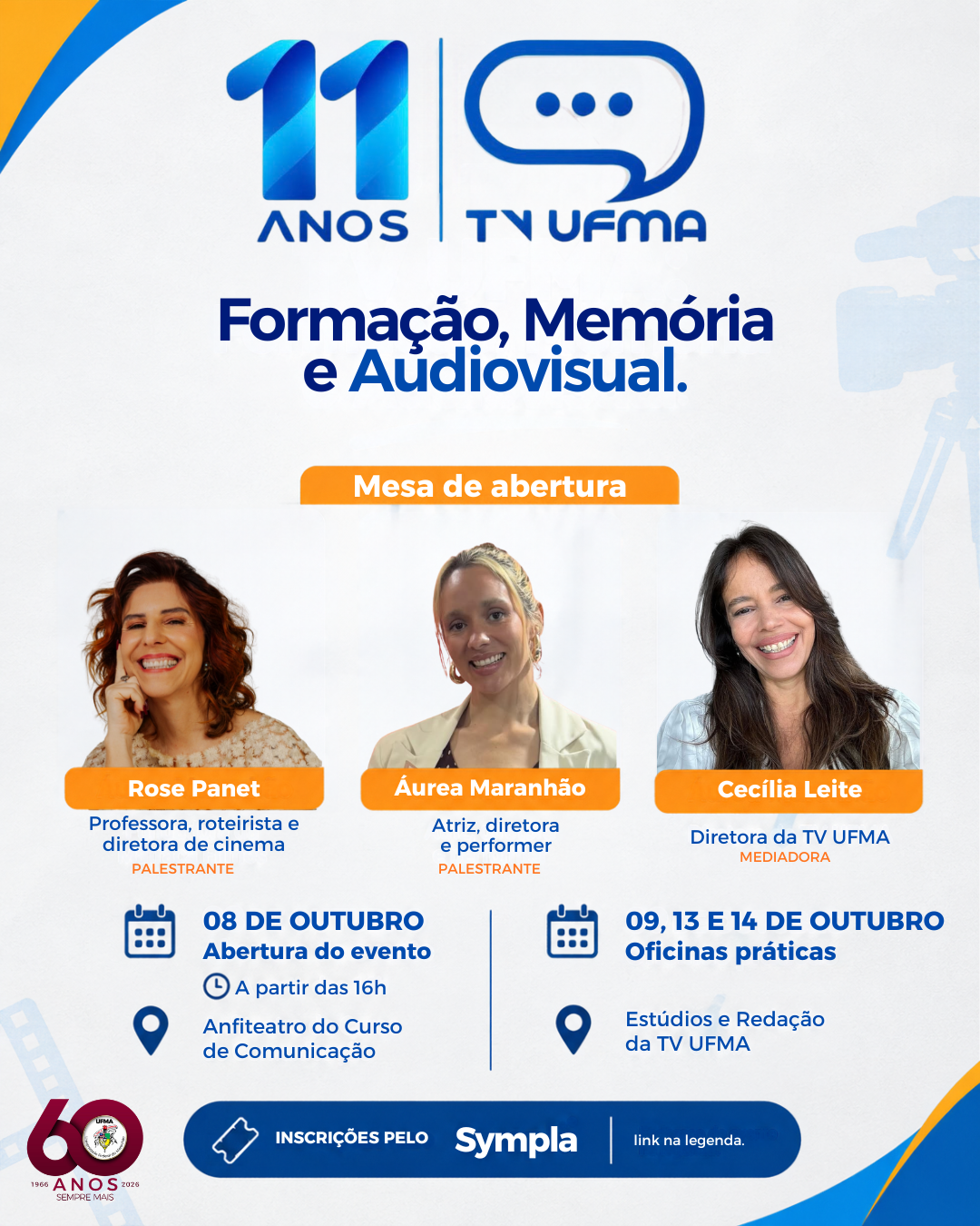 TV UFMA celebra 11 Anos com programação especial e oficinas práticas