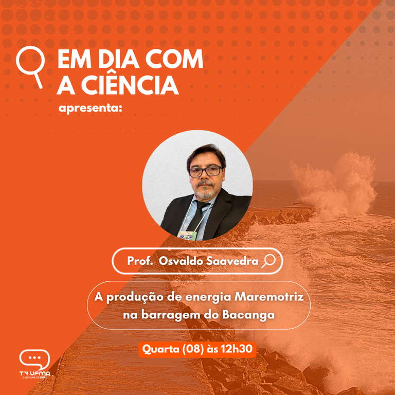 TV UFMA: Energia Maremotriz é pauta no Em Dia com a Ciência