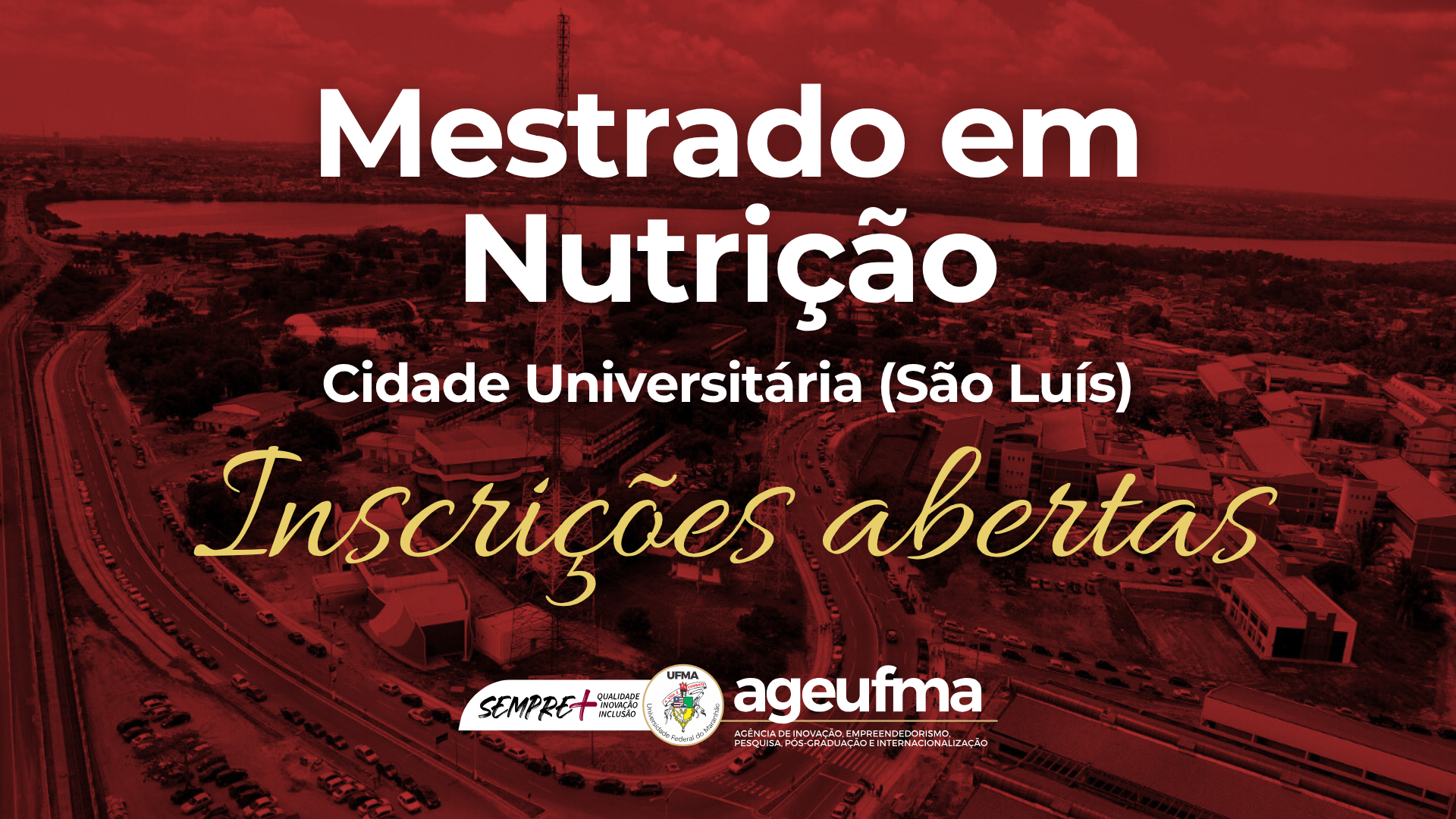 UFMA abre seleção para Mestrado Acadêmico em Nutrição com foco em saúde, políticas públicas e inovação científica