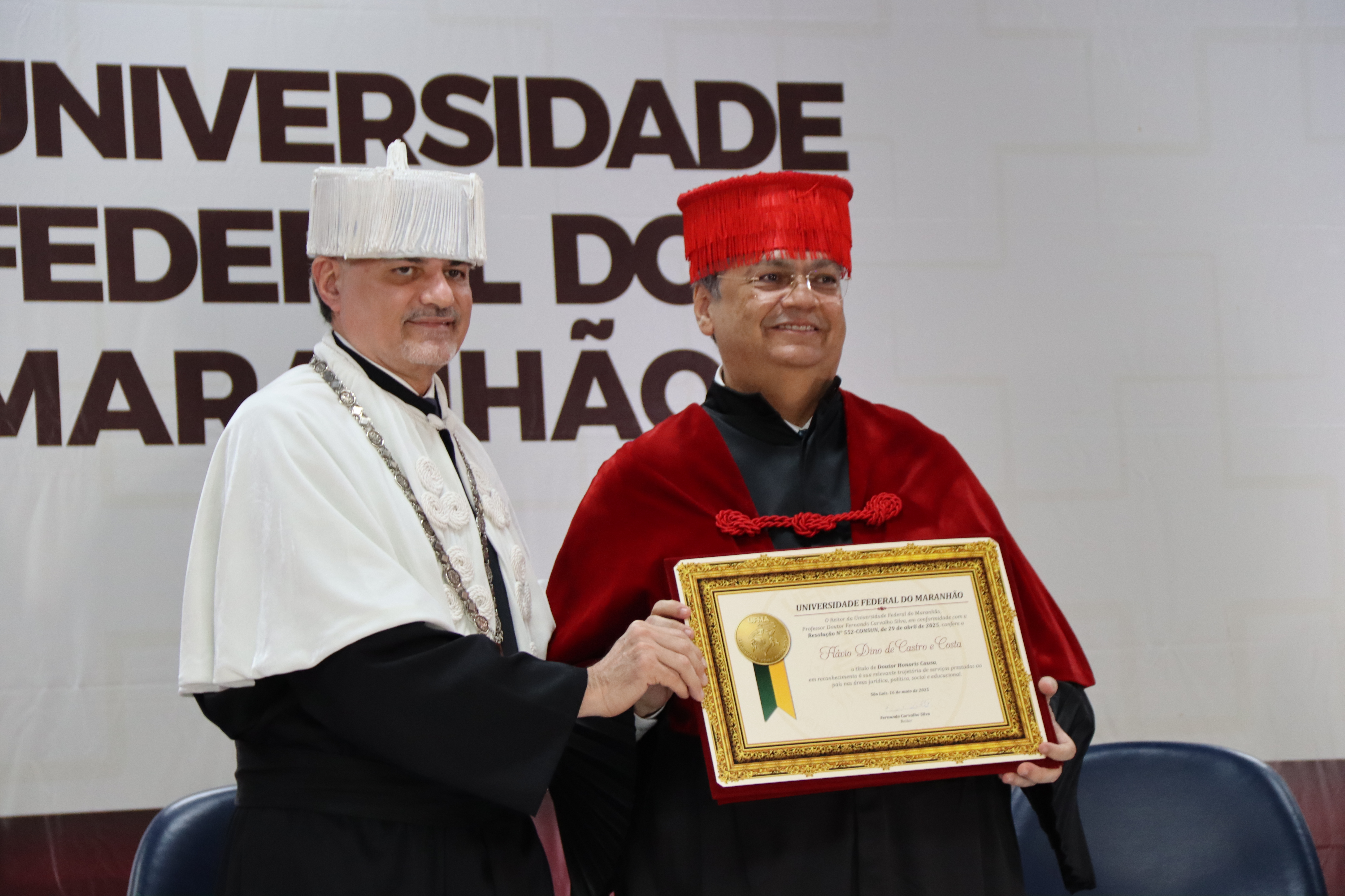 UFMA concede título de Doutor Honoris Causa ao ministro do STF Flávio Dino