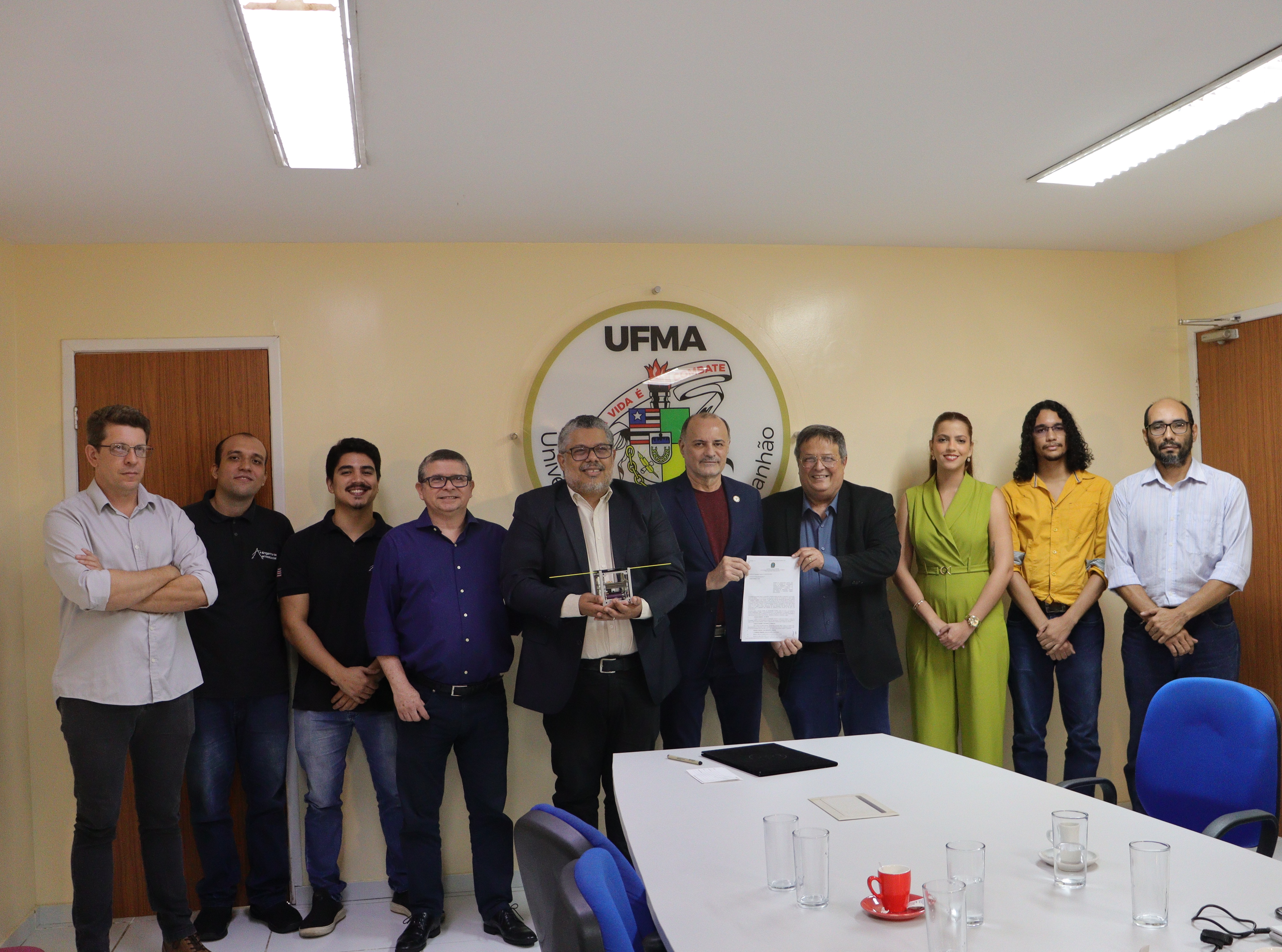 UFMA e FAPEMA assinam Acordo de Cooperação Técnica para a conclusão do nanossatélite Jussara-K