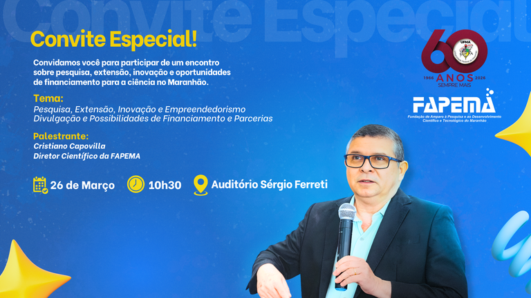 UFMA e Fapema lançam segunda etapa de capacitação de pesquisadores com foco na interiorização