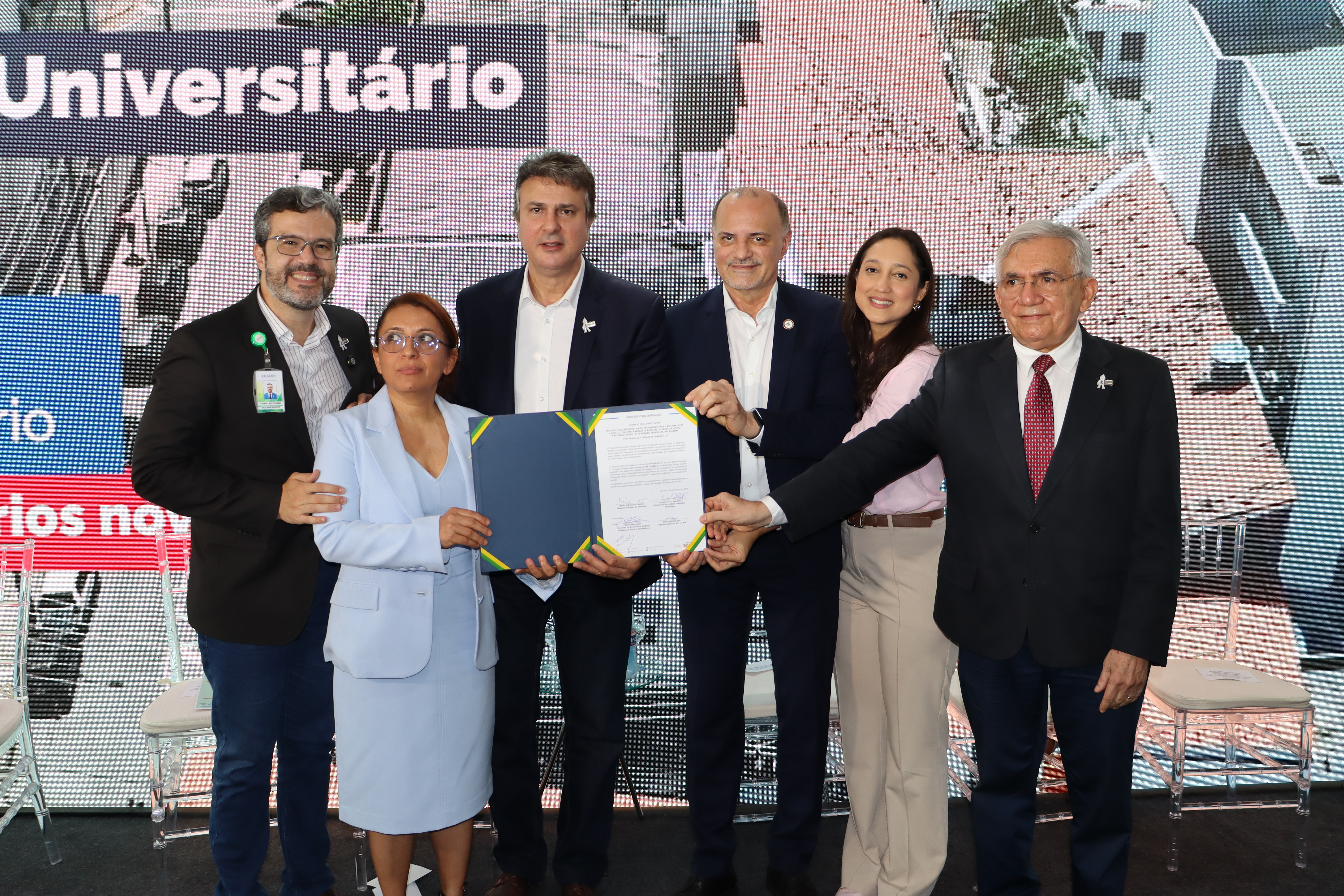 UFMA e Ministério da Educação assinam ordem de serviço para a construção do novo complexo ambulatorial do Hospital Universitário