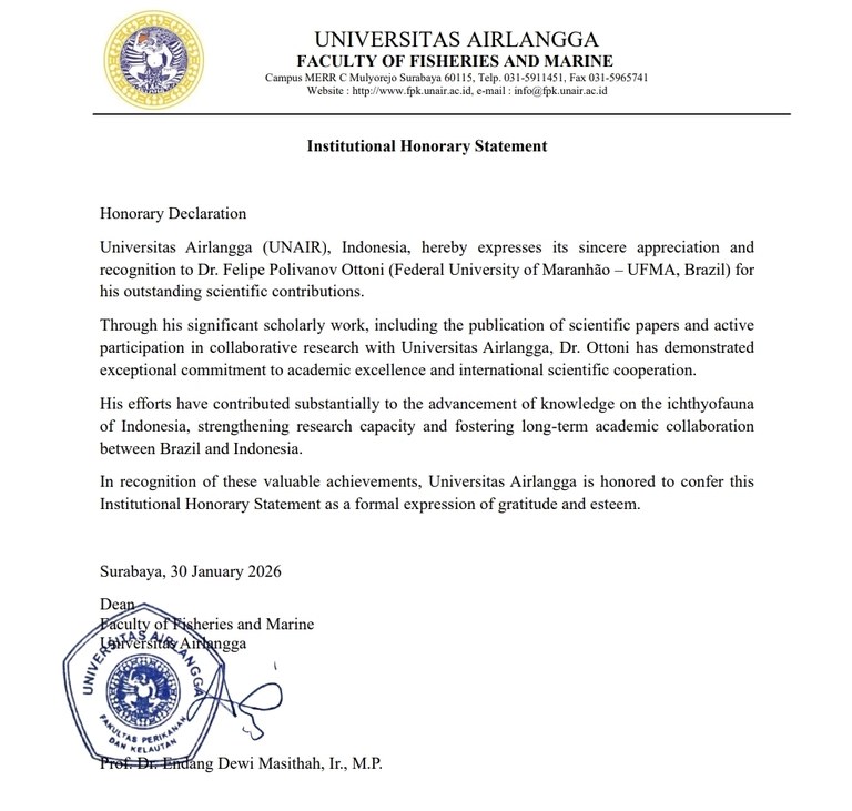 UFMA é reconhecida internacionalmente por cooperação científica com universidade da Indonésia