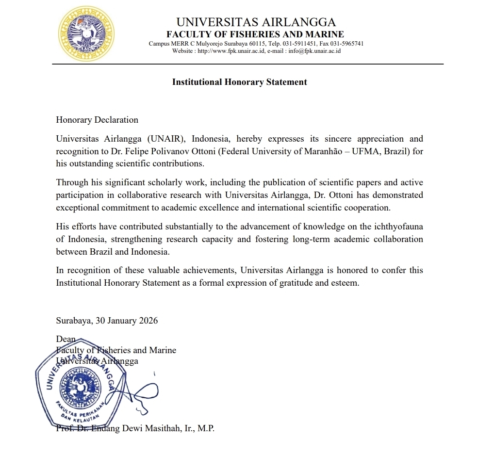 UFMA é reconhecida internacionalmente por cooperação científica com universidade da Indonésia