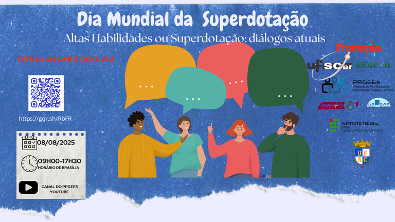 UFMA e UFSCar realizam evento sobre superdotação e os desafios contemporâneos