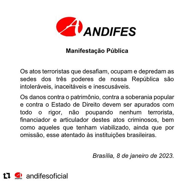 Nota da Andifes, sobre invasão nos Três Poderes.jpg