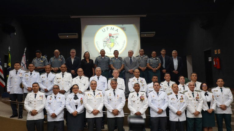 UFMA forma terceira turma do Curso de Comando e Estado-Maior e reforça parceria estratégica com a Polícia Militar do Maranhão