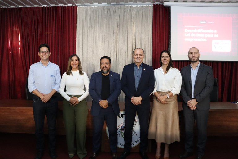 UFMA, Fundação Sousândrade e FI Group promovem painel sobre a ‘Lei do Bem’ para empresários