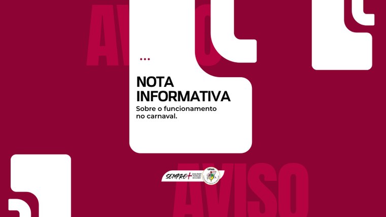 UFMA informa horário de funcionamento no período do carnaval