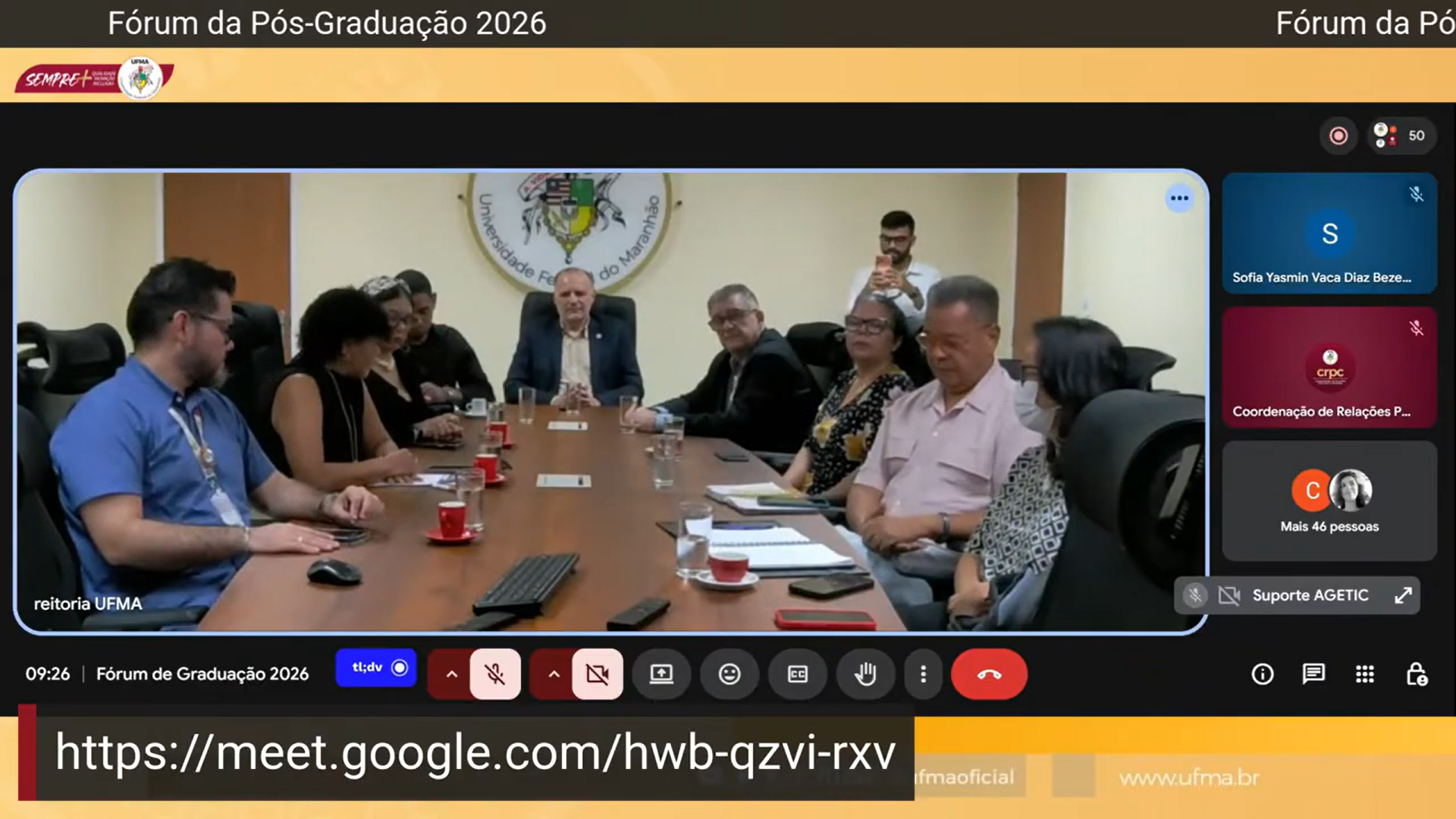 UFMA inicia Fórum de Graduação 2026 com debates sobre qualidade do ensino e permanência estudantil