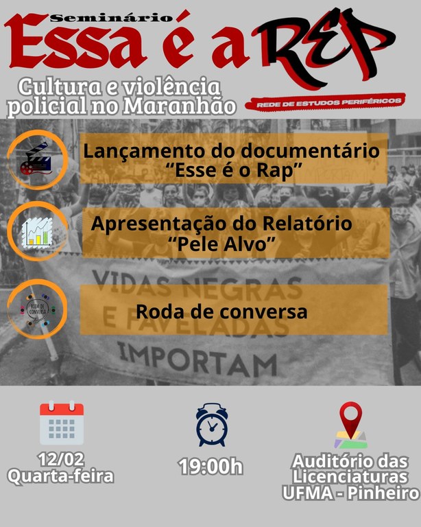 UFMA Pinheiro promove seminário sobre cultura e violência policial no Maranhão