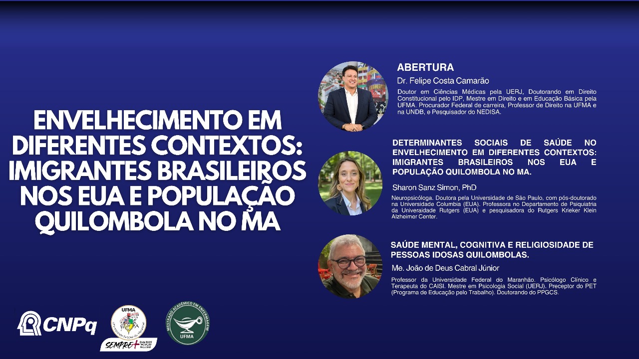 UFMA promove evento sobre envelhecimento de populações vulnerabilizadas