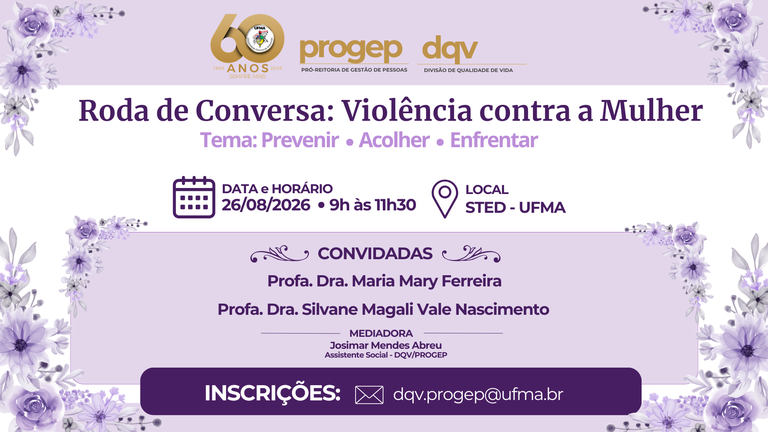 UFMA promove roda de conversa sobre prevenção e enfrentamento da violência contra a mulher
