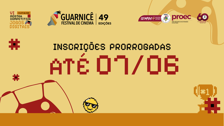 UFMA prorroga inscrições para a VI Mostra Competitiva Jogos Digitais do Festival Guarnicê