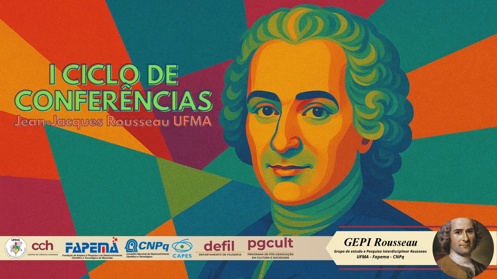 UFMA realiza I Ciclo de Conferências Jean-Jacques Rousseau