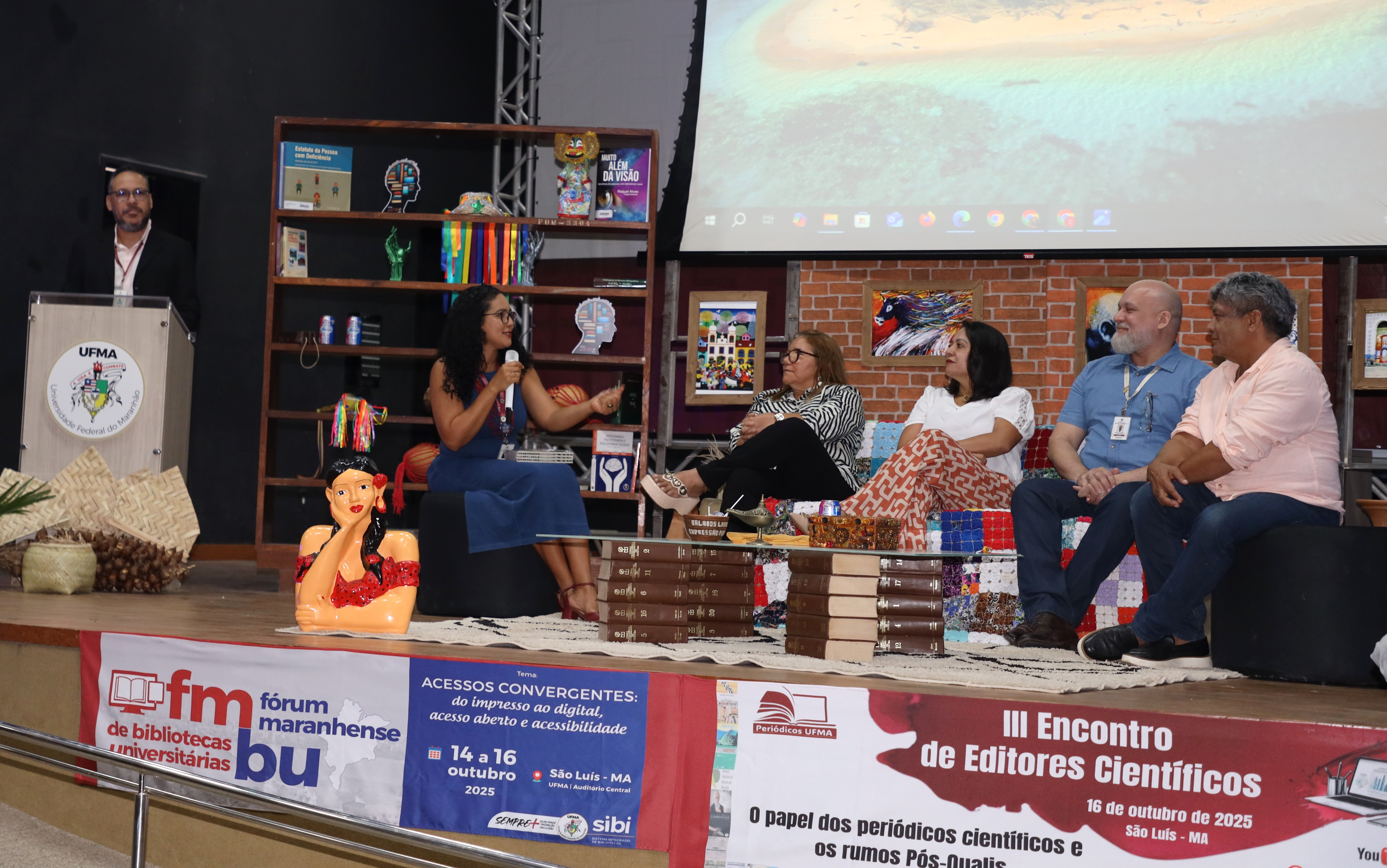 UFMA realiza I Fórum Maranhense de Bibliotecas Universitária com foco em ética, acessibilidade e acesso aberto