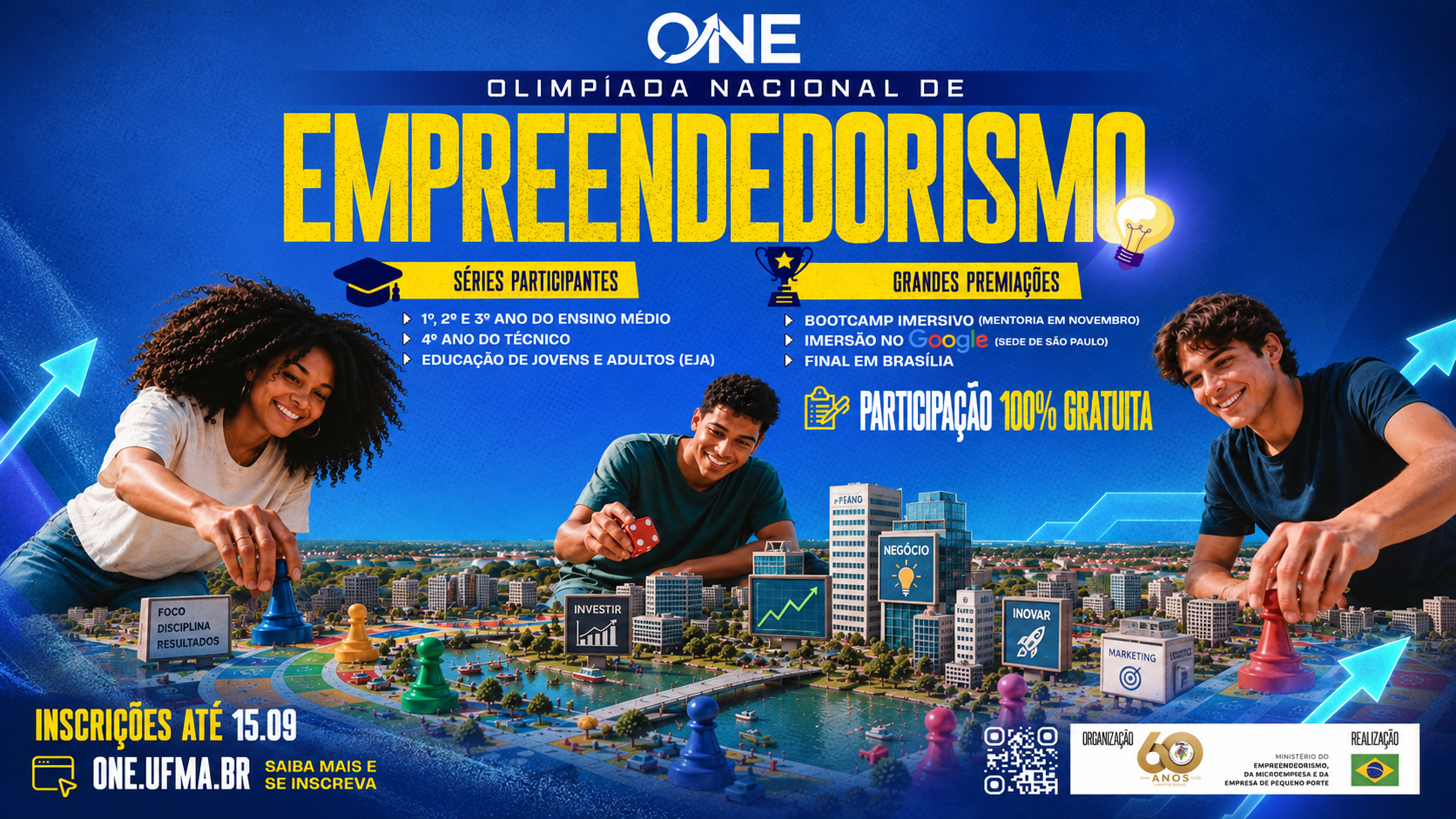 UFMA realiza Olimpíada Nacional de Empreendedorismo voltada a estudantes do ensino médio de todo o país