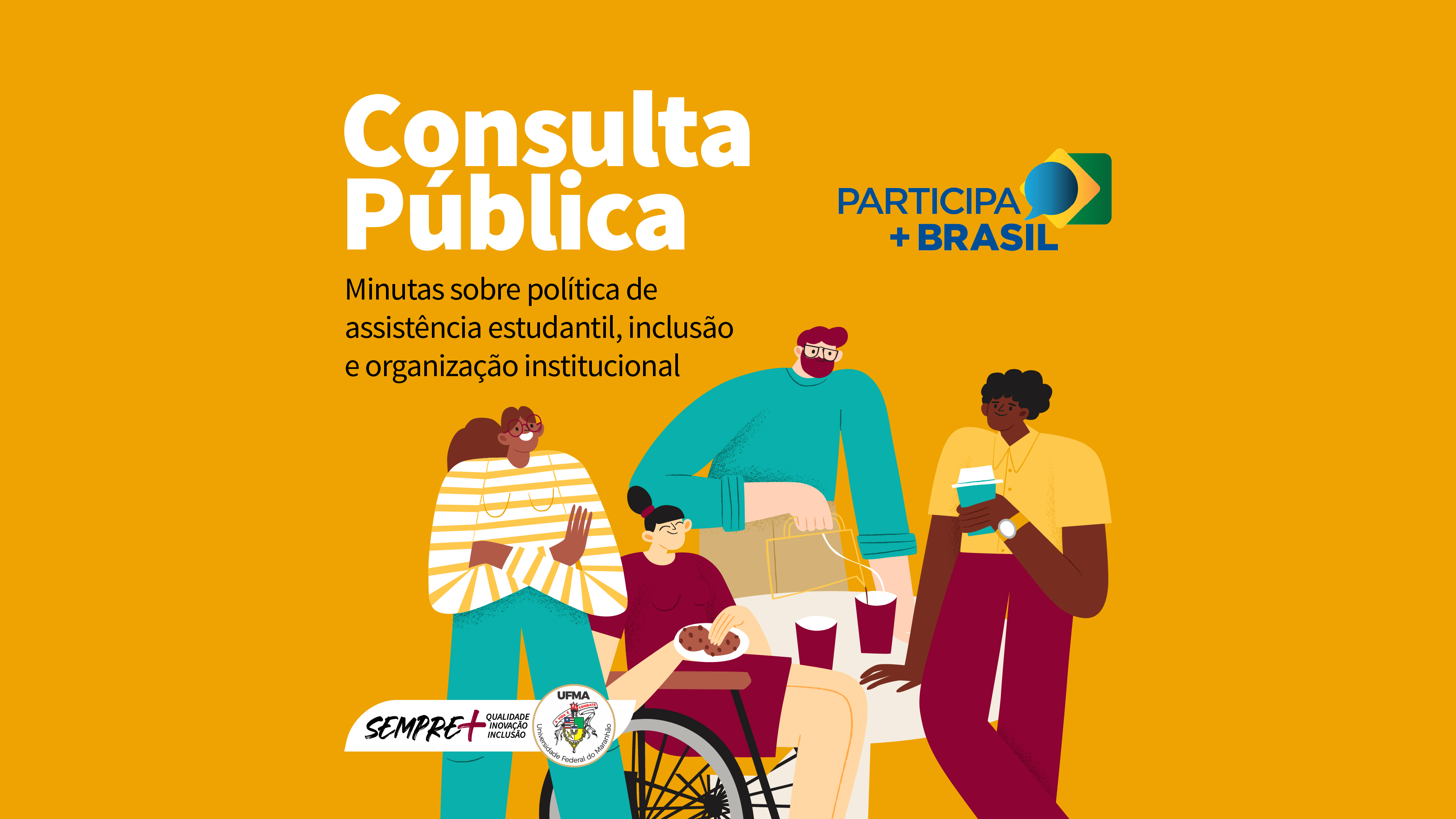 UFMA realiza três consultas públicas sobre minutas voltadas à Assistência Estudantil