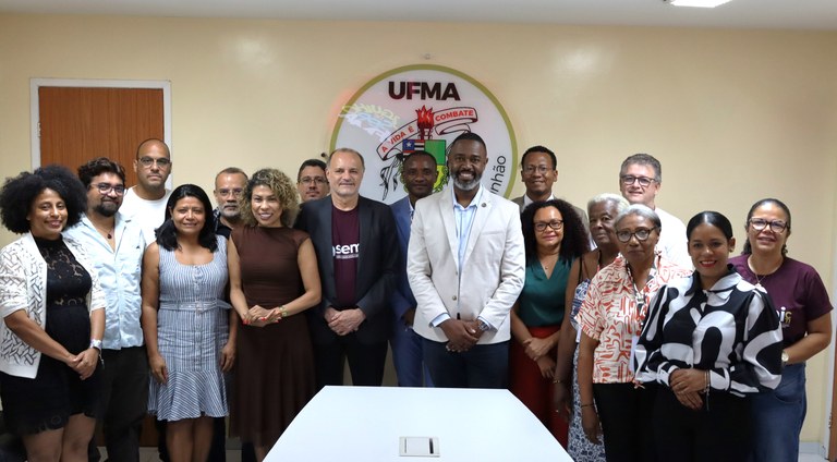 UFMA recebe Ministério da Igualdade Racial e comitiva internacional para discutir fortalecimento do “Caminhos Ameafricanos”