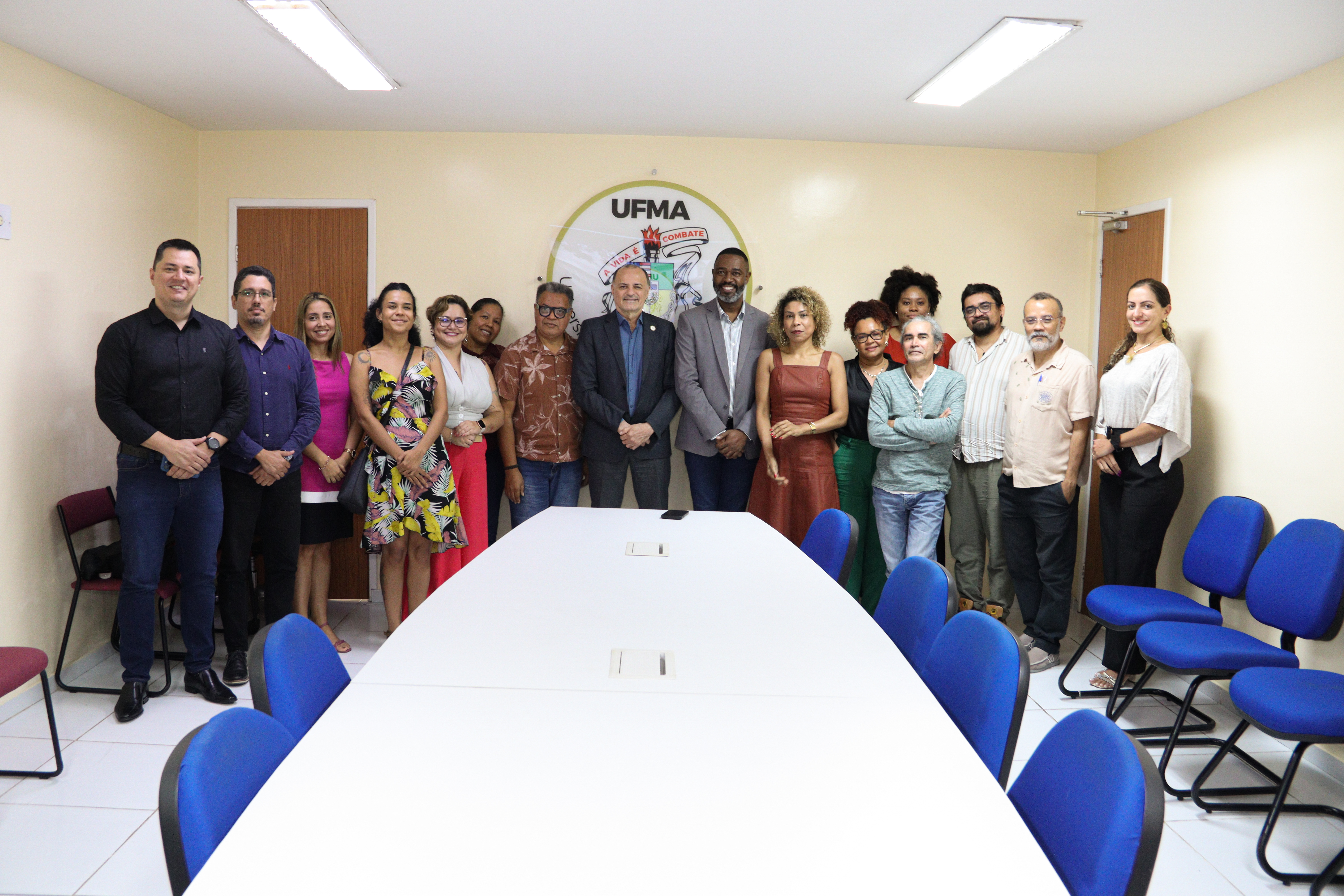 UFMA recebe representantes do Ministério da Igualdade Racial (MIR)